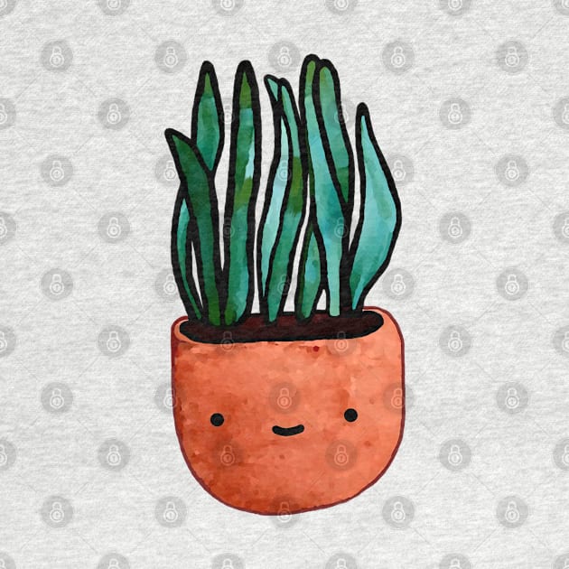 Happy Plant by staceyromanart